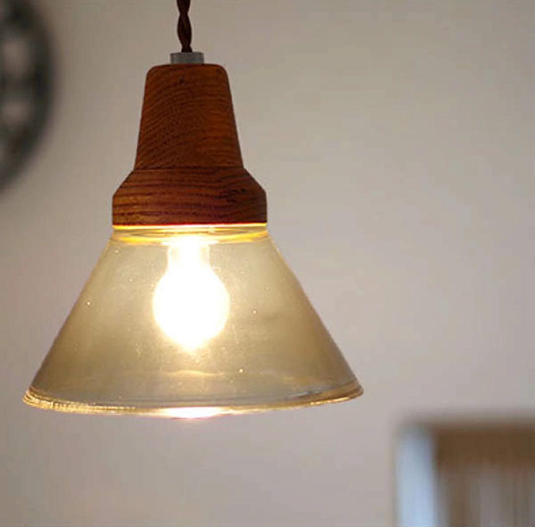 美品　Berka ベルカ　クリア　ペンダントランプ ペンダントライト