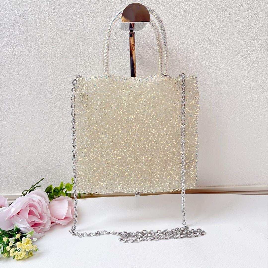 美品✨　アンテプリマ　スタンダード　スクエア　ミディアム　ステッラホワイト