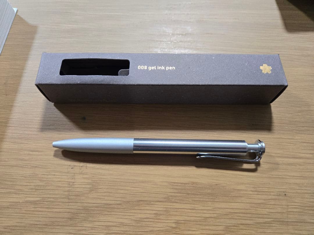 サクラクラフトラボ008ゲルインクペン アルミニウムエディション