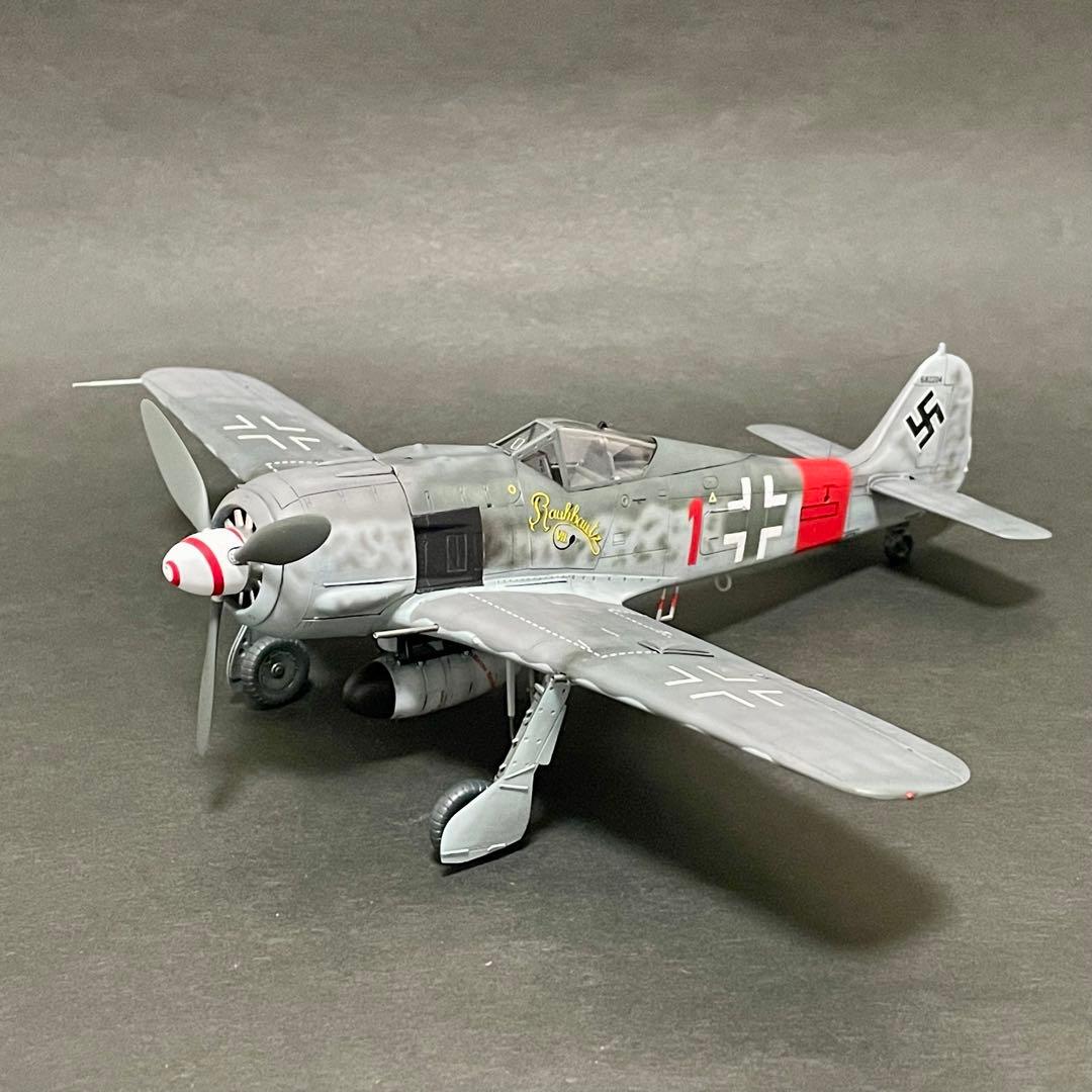 【完成品】タミヤ 1/48 フォッケウルフ Fw190 A8