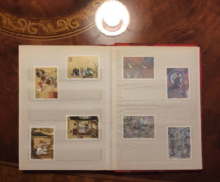 コレクション未使用中国切手・全種類揃い・1986年～1991年発行・合計102枚