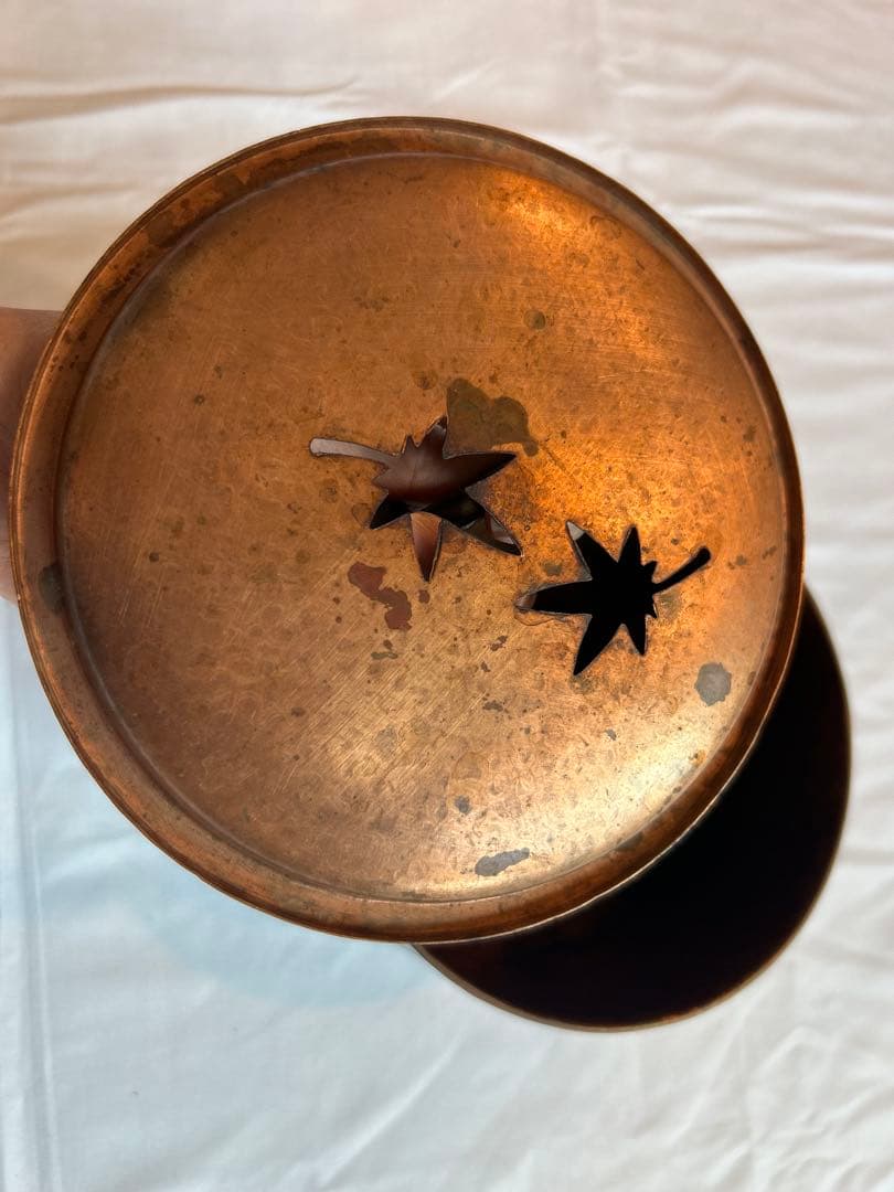 燕三条製　茶道具　工芸品　彫刻入りアンティーク