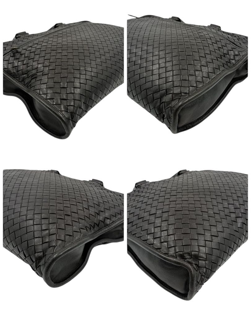 ボッテガヴェネタ　ビジネスバッグ　ブリーフケース　イントレチャート　ブラウン