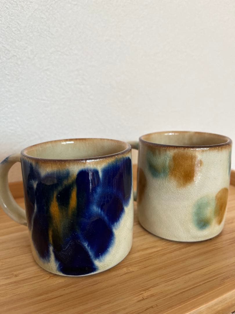 やちむん 陶器製マグカップ 2個セット