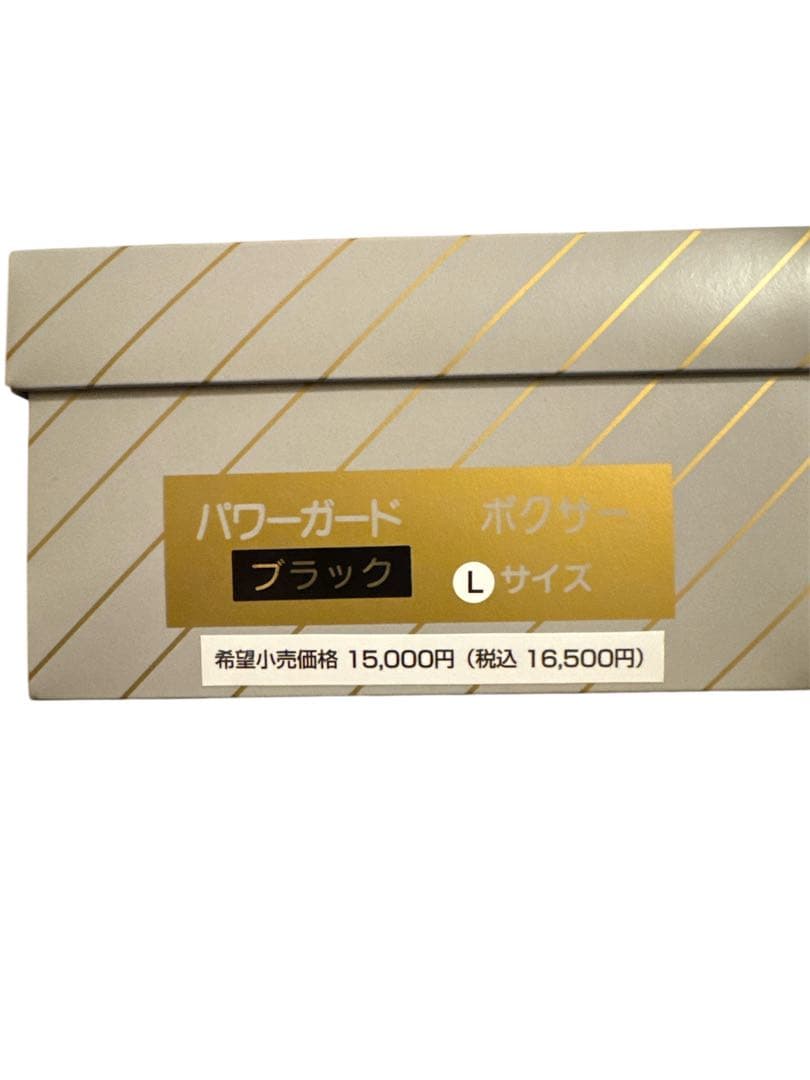 パワーガード ボクサータイプ ブラック Lサイズ