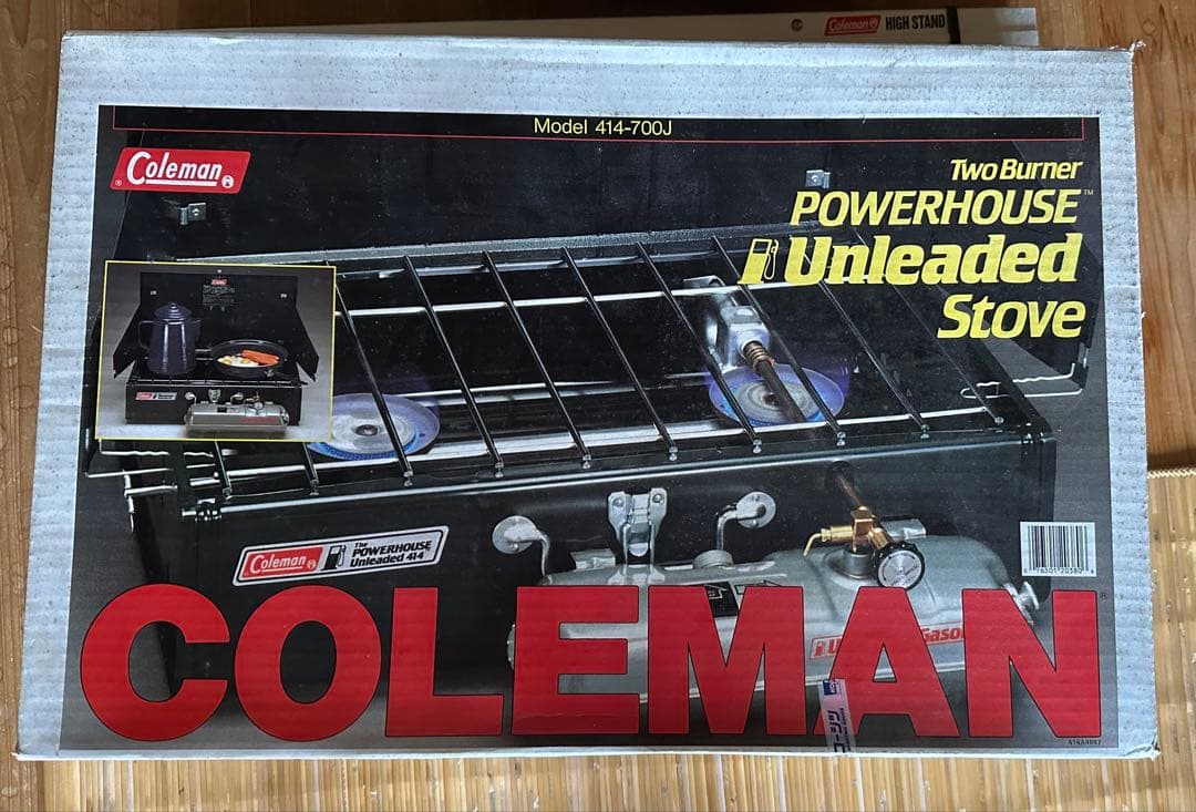 Coleman 414-700J ツーバーナーコンロ + スタンド