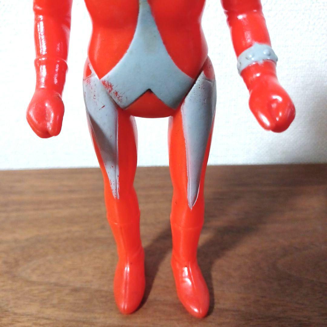 当時物ブルマァク面変わり「ウルトラマンタロウ」19㎝ヴィンテージソフビフィギュア