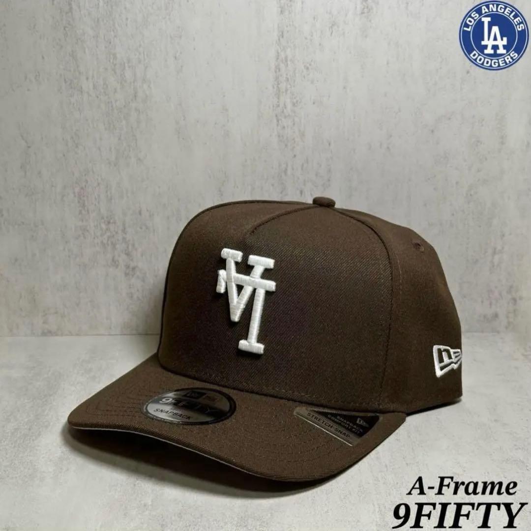 【海外限定モデル】 ドジャース 9FIFTY LA逆ロゴ キャップ 正真正銘本物