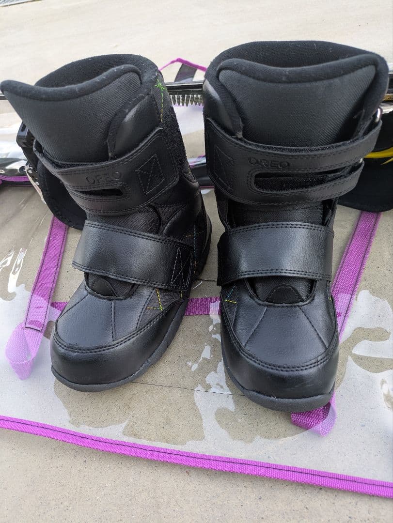 キッズ用スノーボード ブーツなし5点セット サイズ120cm