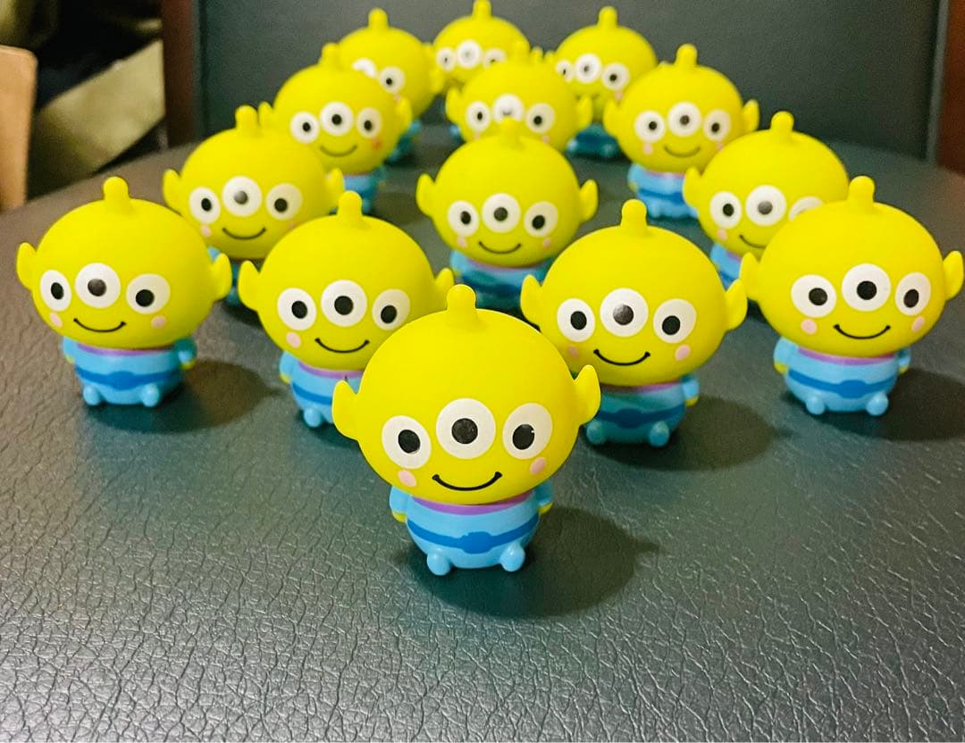 ディズニー　トイストーリー エイリアン リトルグリーンメン　ソフビ　14体