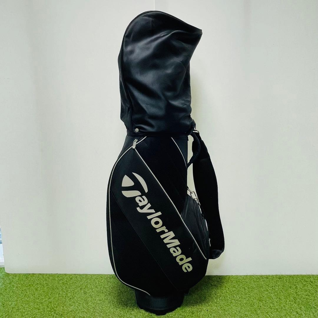 TaylorMade ゴルフバッグ 黒 キャディバッグ テーラーメイド