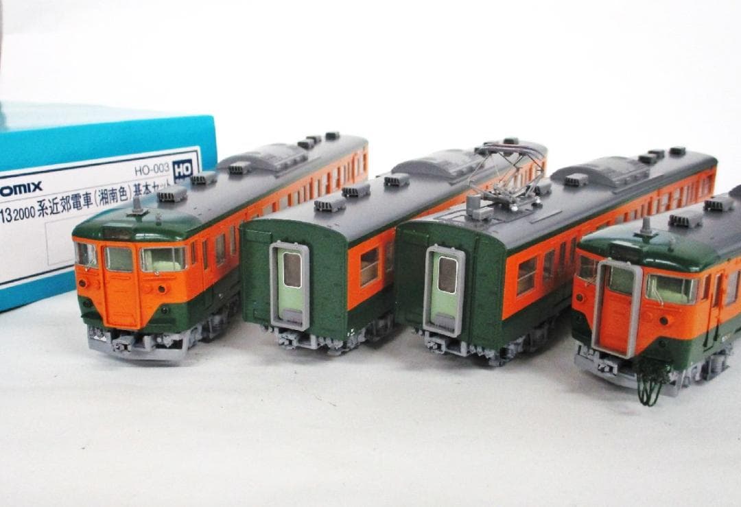 新品未使用TOMIX 近郊電車(湘南色)基本4両 2000系113 HO-003