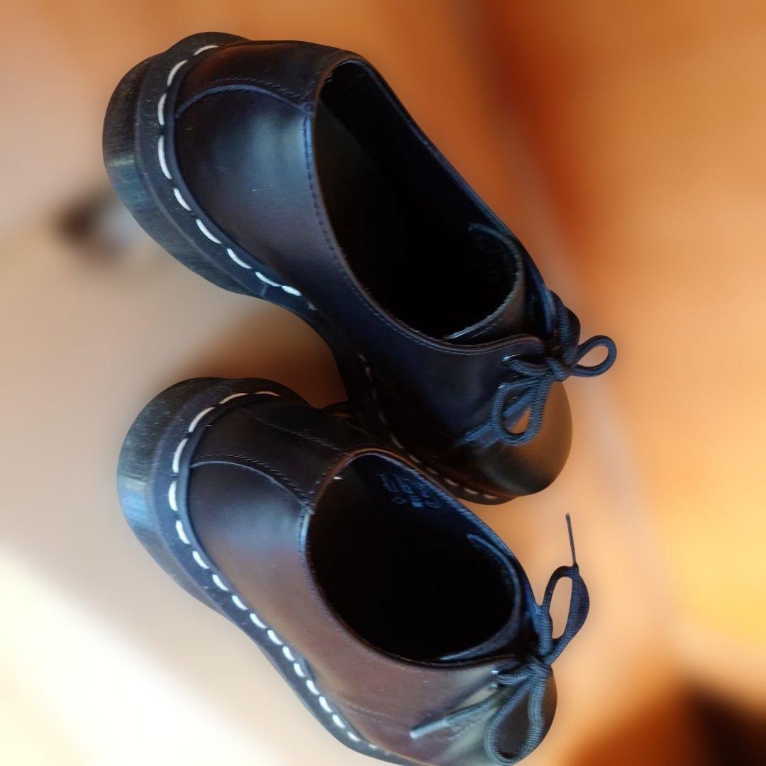 Dr. Martens　ドクターマーチン ブラック　WHITESTITCH