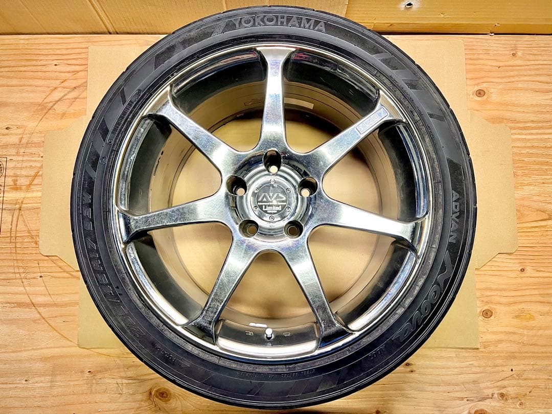 AVS MODEL 7 Limited 17インチ クロームメッキ 2本 当時物