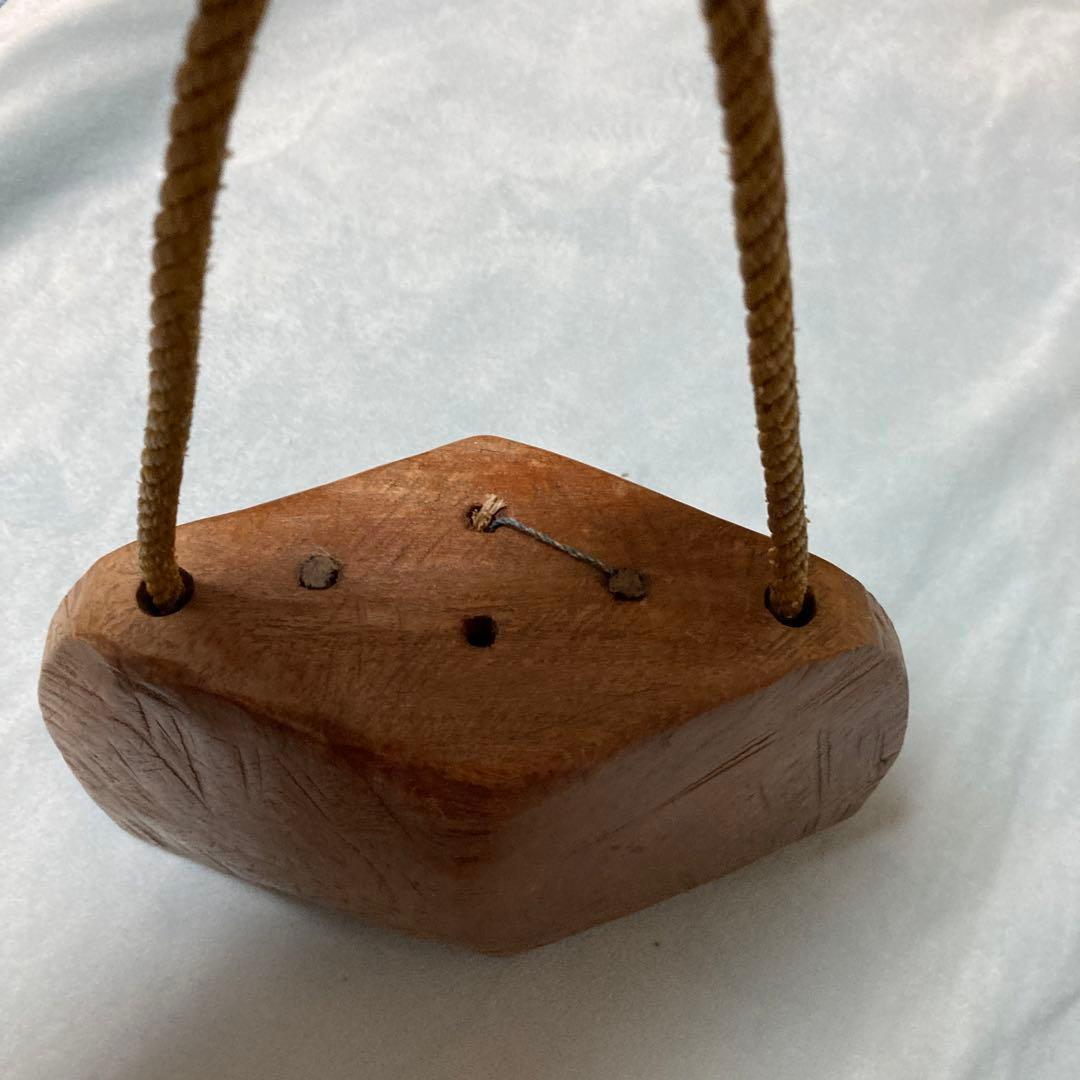 スイス木製カウベル　アンティーク　エスニック　ビンテージ　骨董