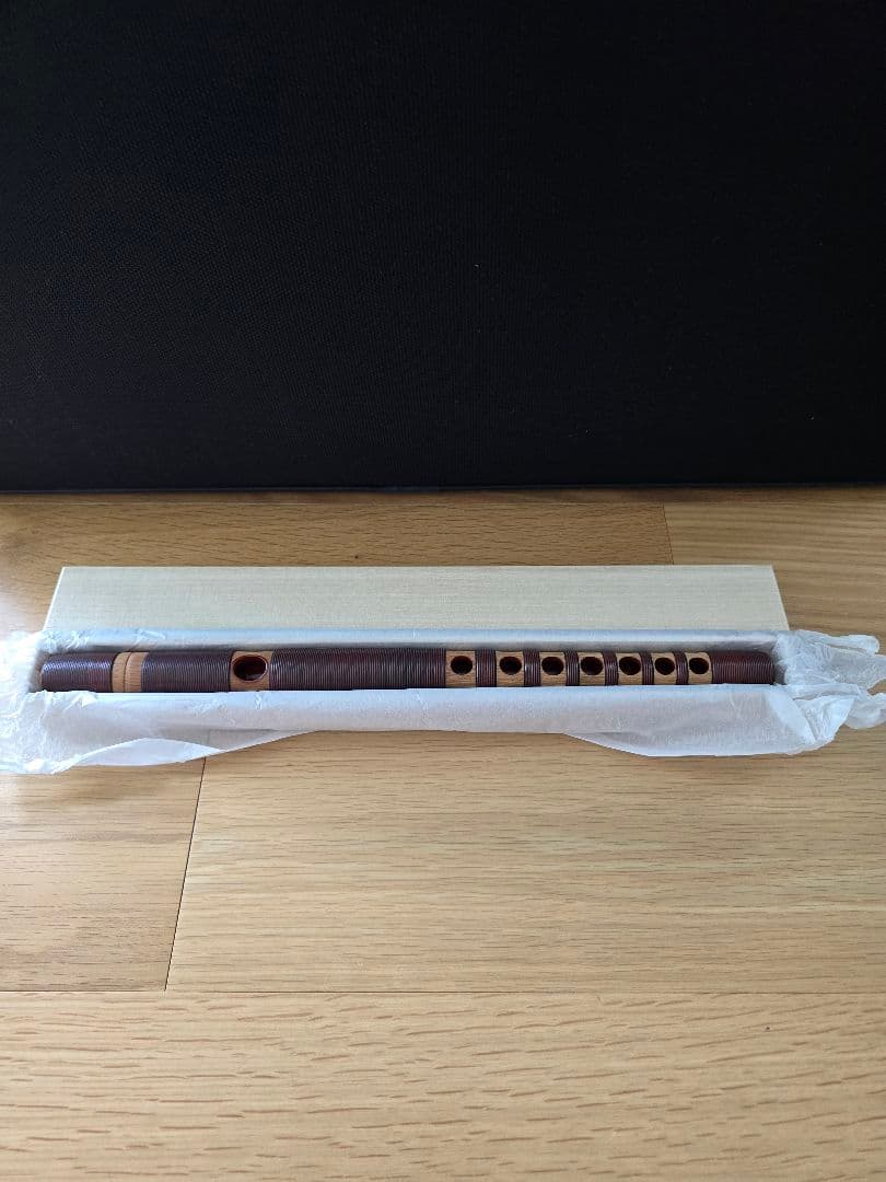 カヨチャンさま専用 龍笛 本管 赤茶