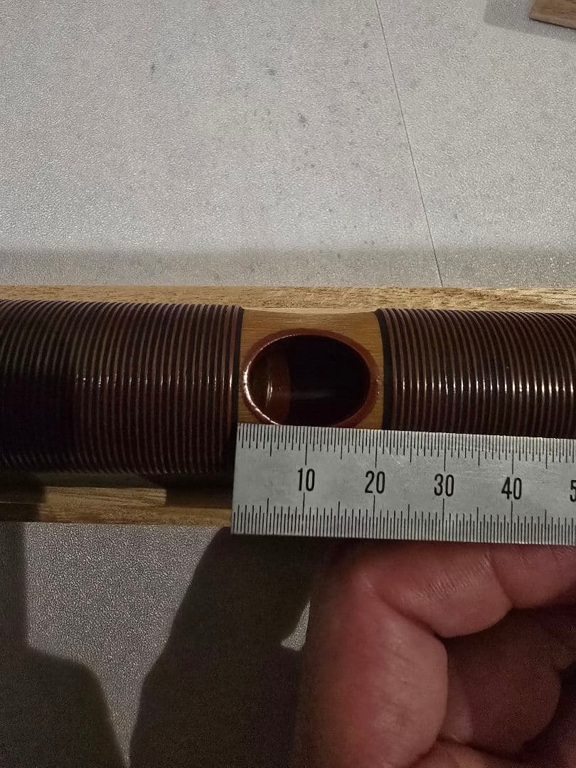 カヨチャンさま専用 龍笛 本管 赤茶