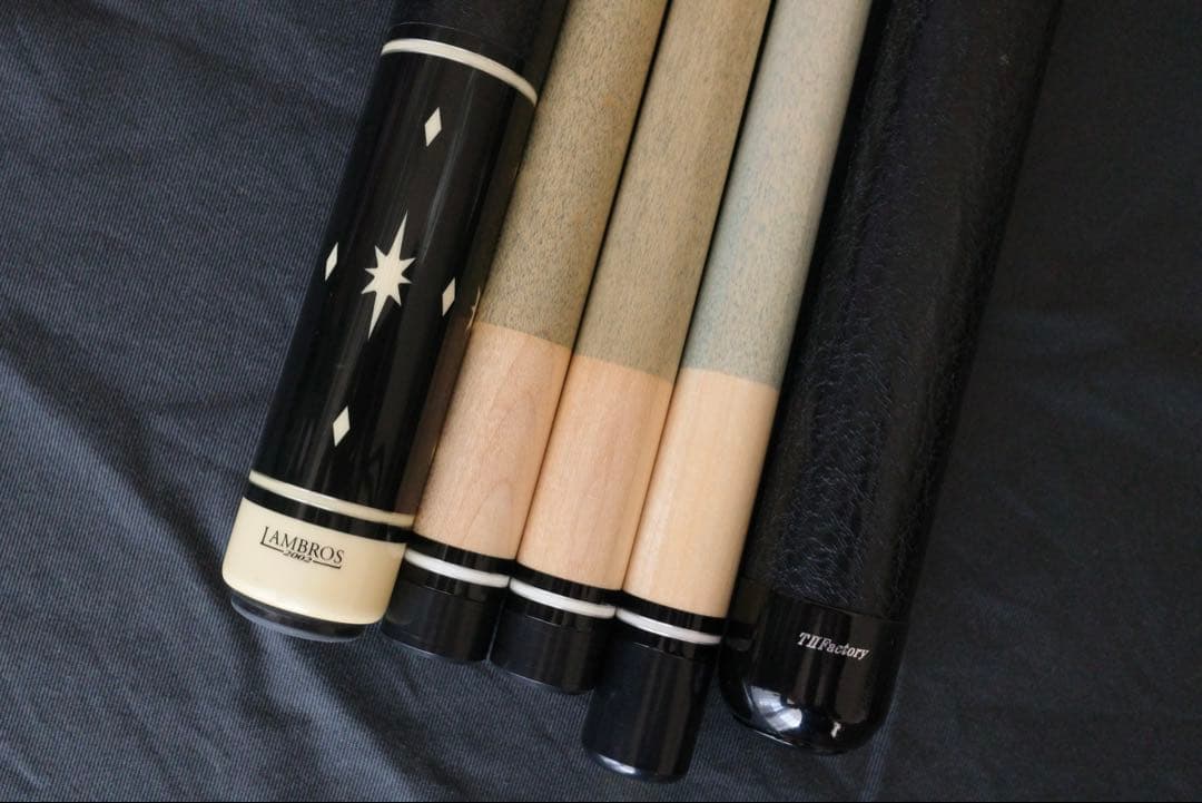 Lambros cue ランブロス キュー 4剣 カスタムキュー 2002
