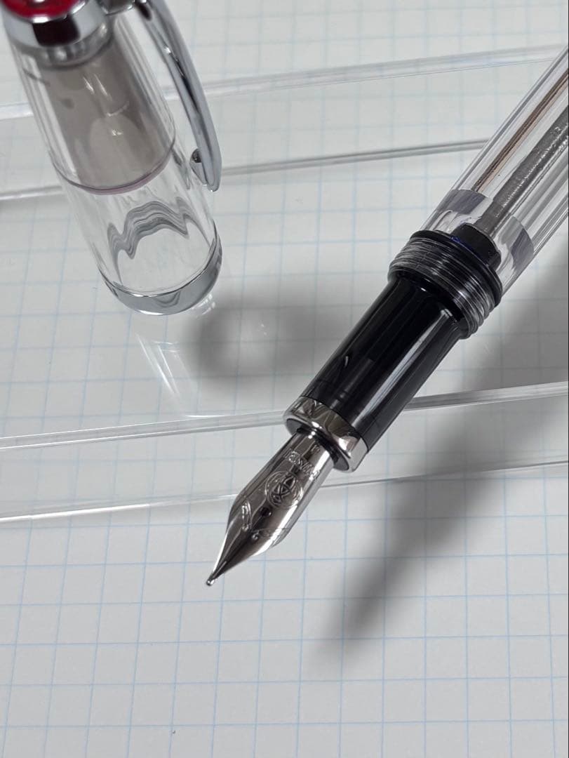 最終価格 TWSBI VAC mini 万年筆 クリア ニブM 試筆のみ