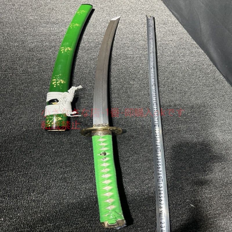 侍打刀_緑鯉 古兵器 武具 刀装具 日本刀 模造刀 居合刀