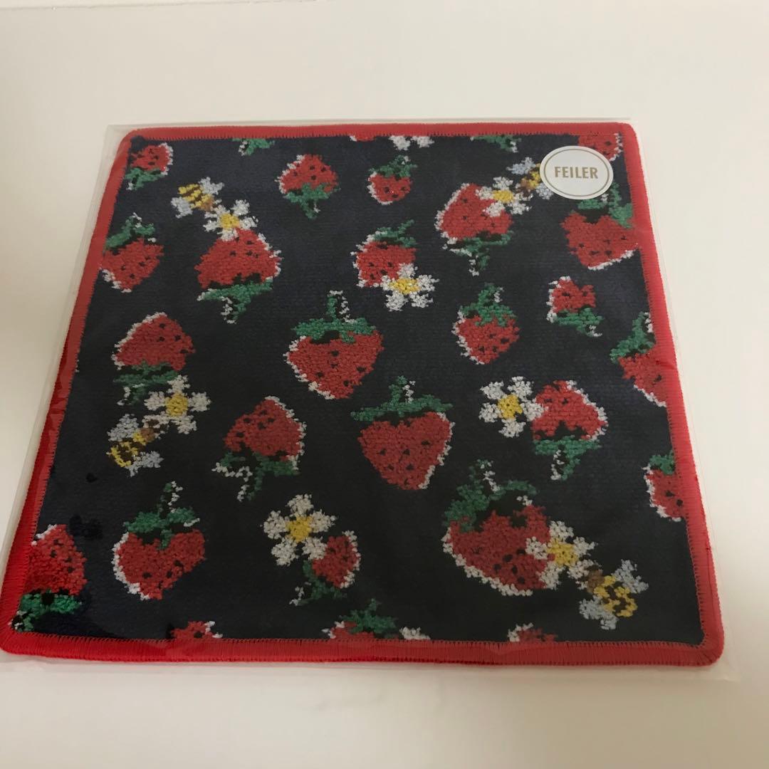 フェイラー　新品ミュベール ストロベリーセレナーデ２枚セット】銀座店限定 新品