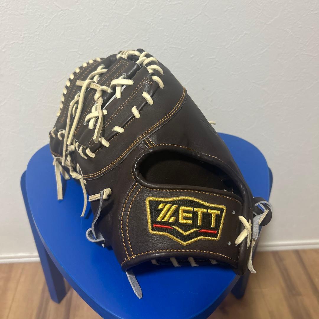 ZETTプロステイタス　硬式用　ファーストミット　左投