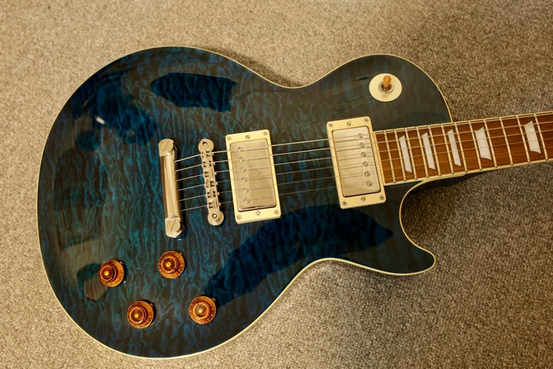 ギター Tokai Love Rock LS-142Q Indigo Blue 2018