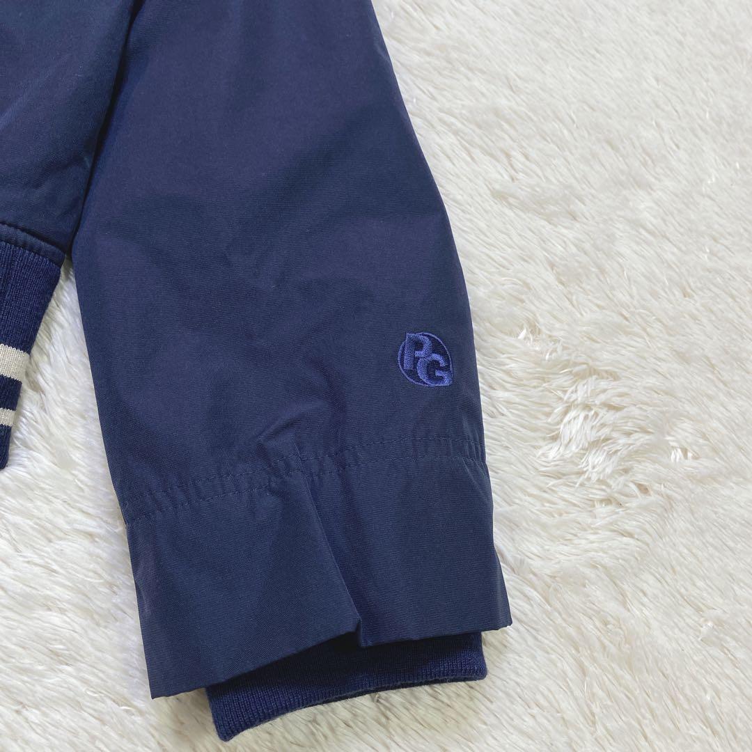 パーリーゲイツ ゴルフ ジャケット ディアプレックス 蓄熱裏地 紺 L相当