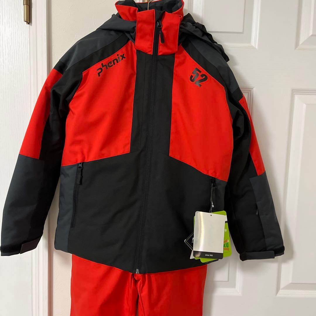 PHENIX ジュニア スキーウェア 上下セット RD 150