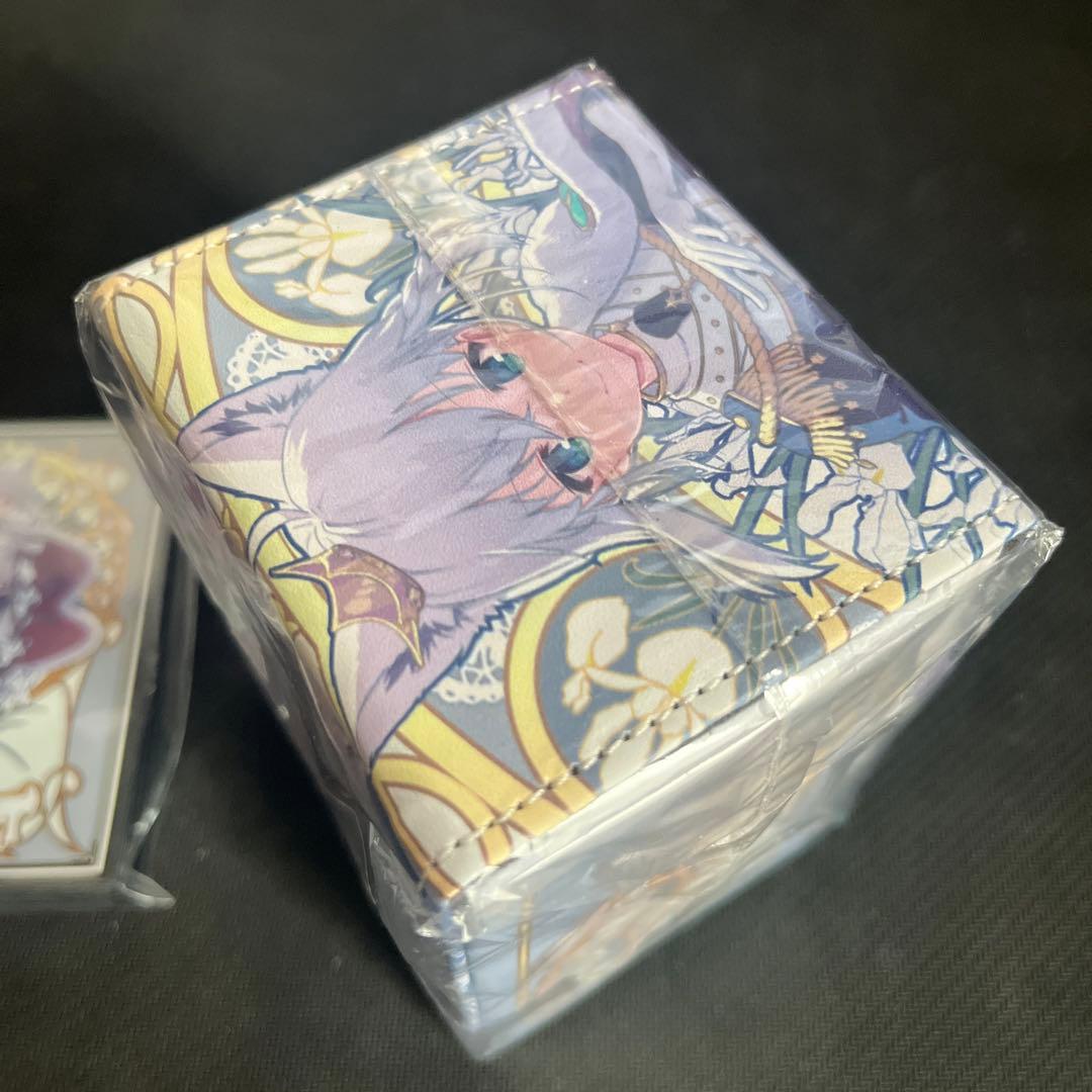 【スリーブ/合皮製デッキケース】ホロライブ 白上フブキ セット【未開封】