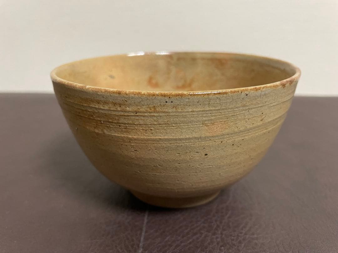 横井米禽　絵御本茶碗　共箱(紐なし) 高麗茶碗　茶道具