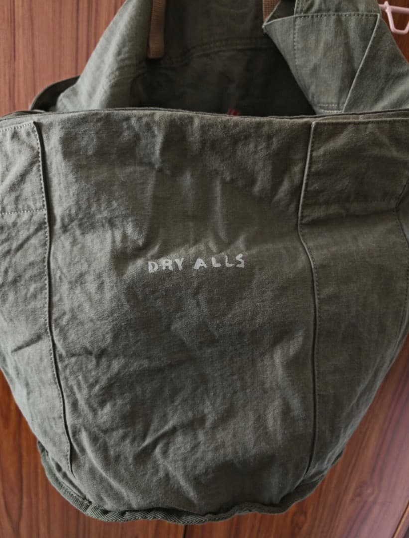 HUMAN MADE ミリタリーグリーン ショルダートートバッグ