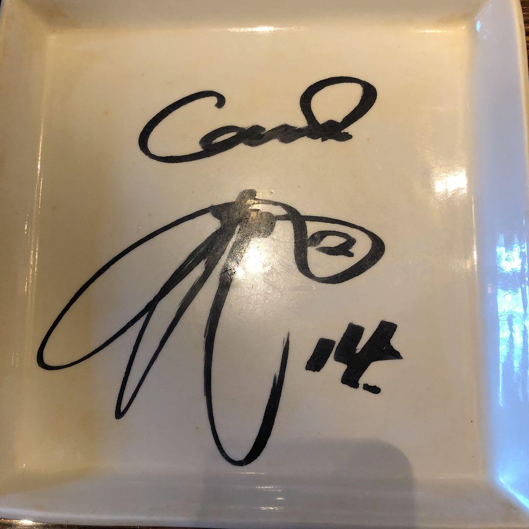 カープ大瀬良選手のサインです。