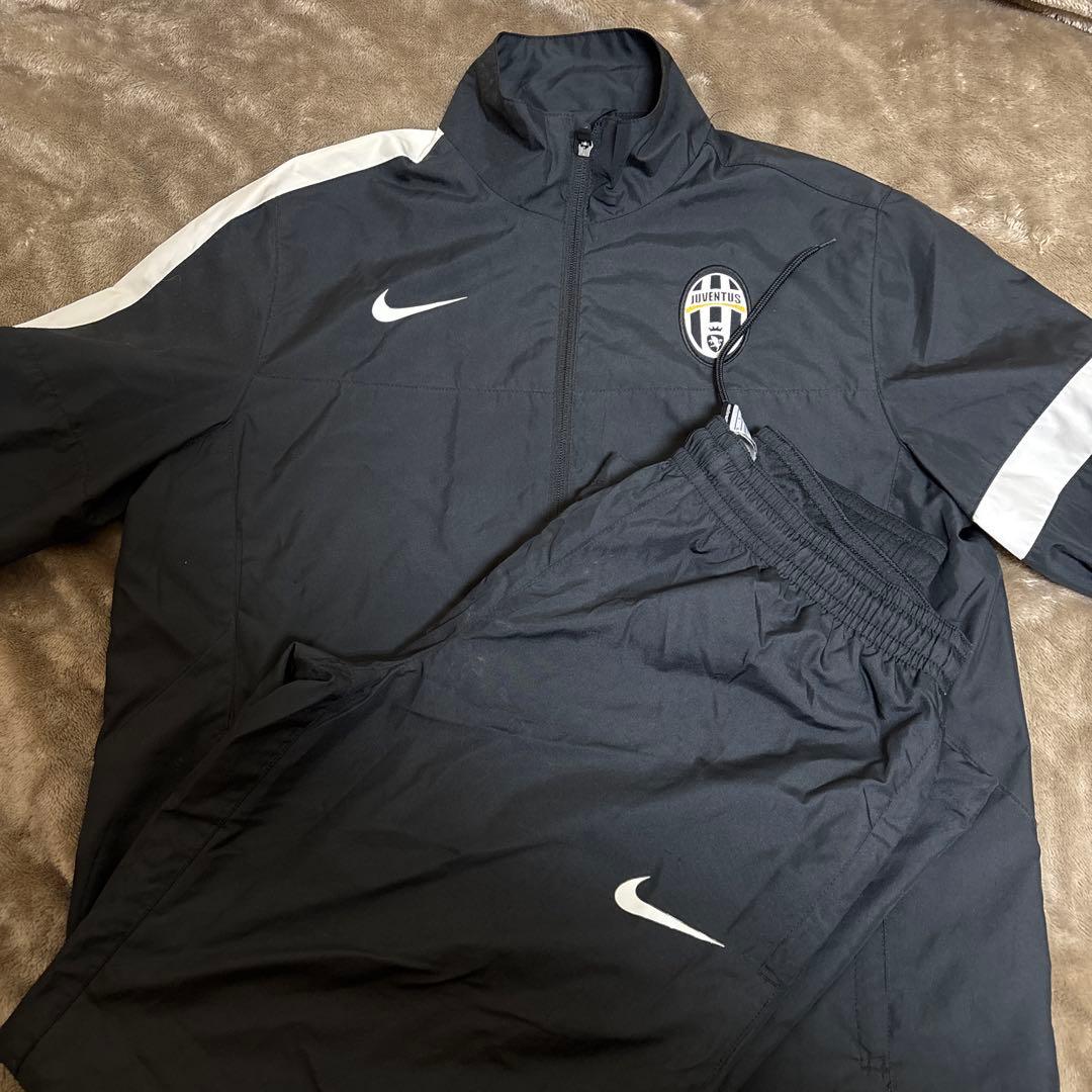 Nike ナイキ ユベントス ウィンドブレーカー 上下 黒 Ｌ