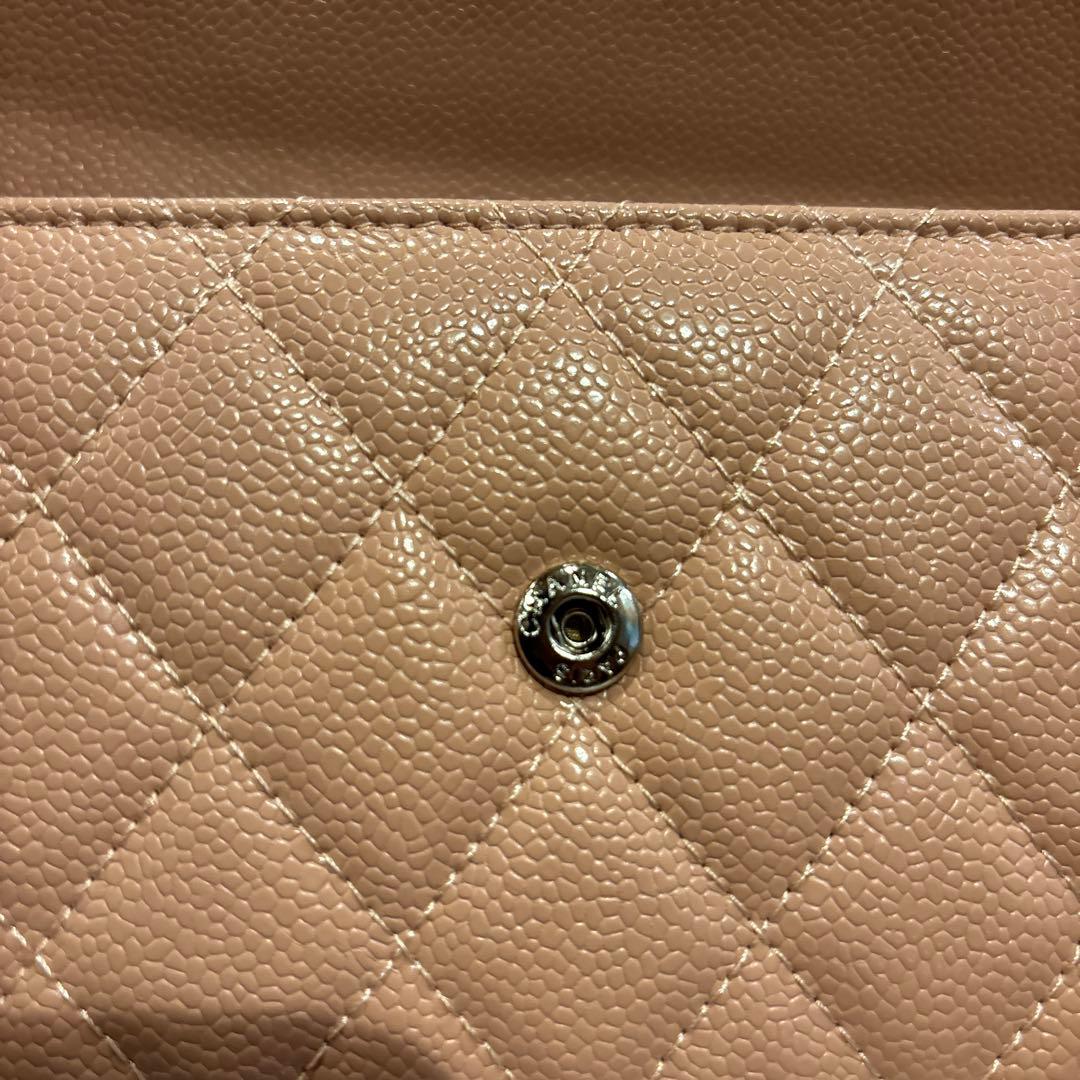 激レアCHANELマトラッセピンク新品未使用長財布ノベルティ