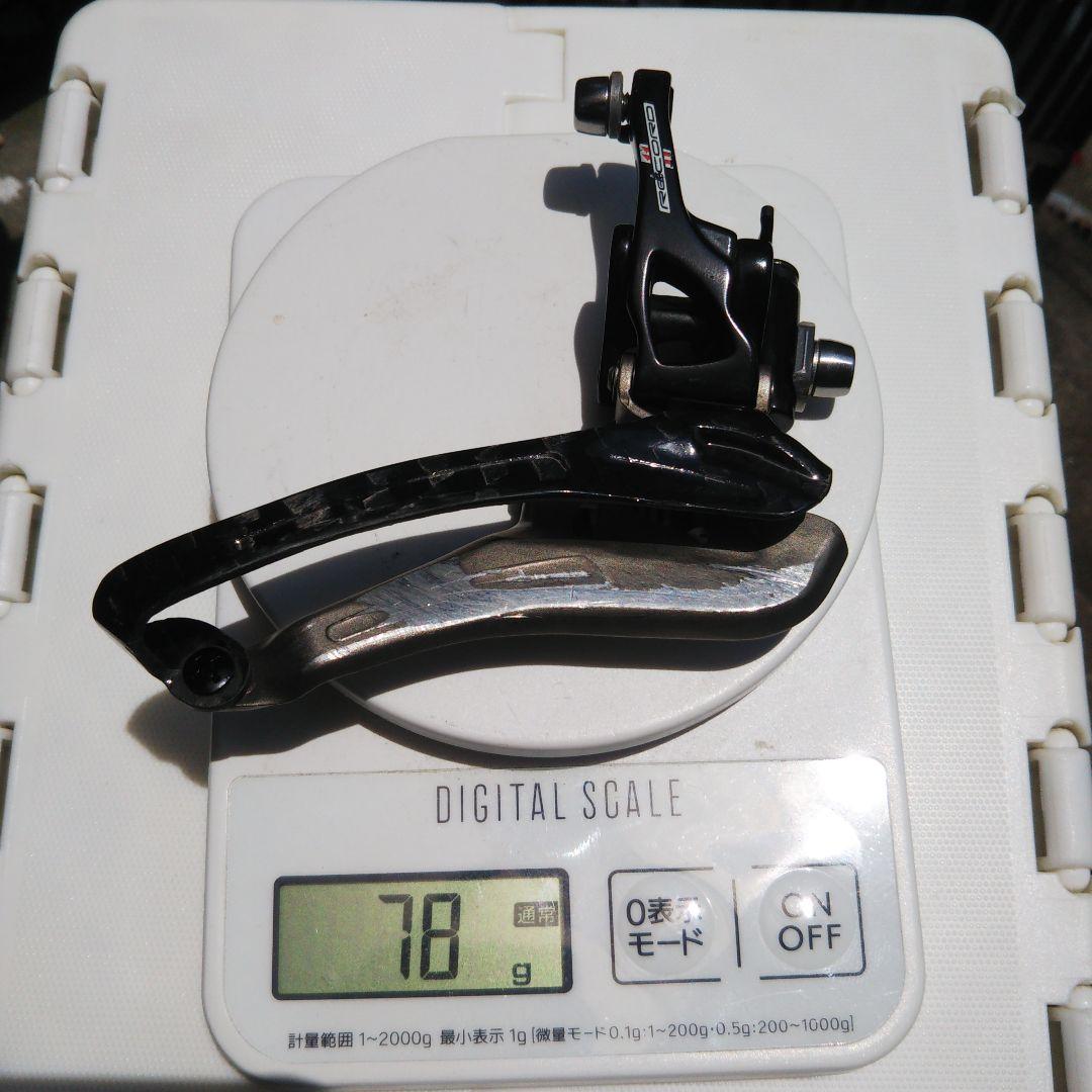 カンパニョーロ レコード フロント ディレイラー11s 直付けタイプ