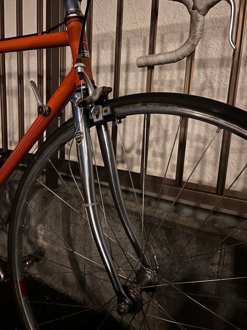 引き取り限定 クロモリ マイウェイとやらのオリジナルフレーム 値下げ交渉受けます