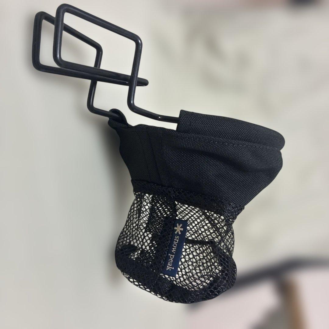  peak ローチェア　ショート　アイボリー ＋ローチェアカップホルダー