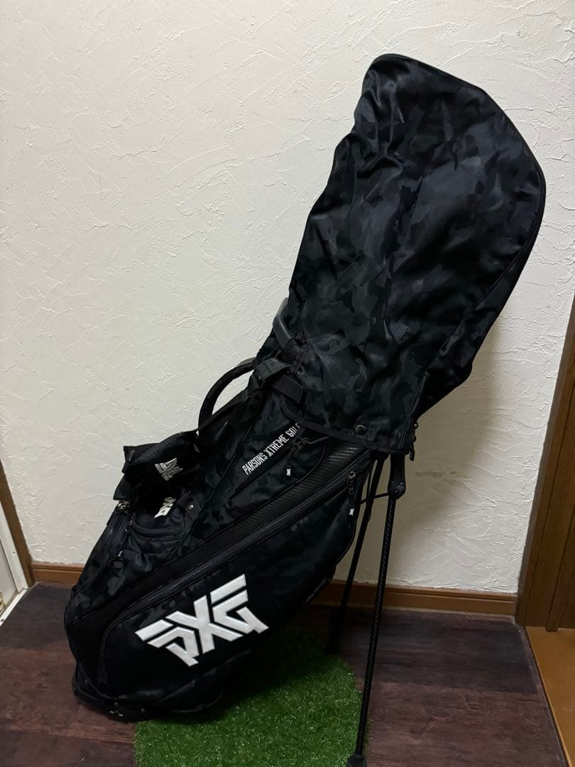[Used] PXG GOLF軽量キャディーバック(スタンド型)カモフラージュ柄
