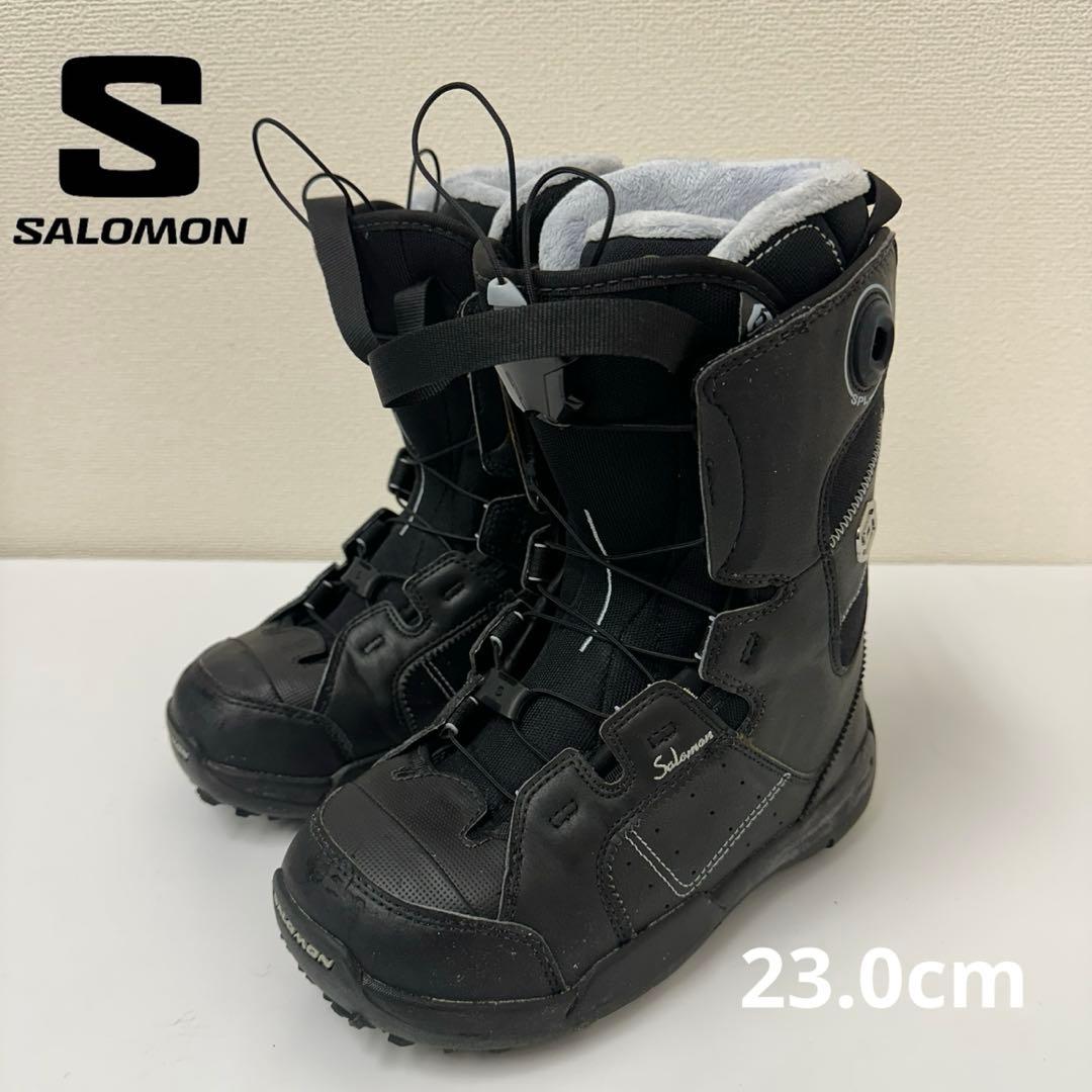 Salomon VIGILスノーボードブーツ 女性用 ブラック　23.0cm