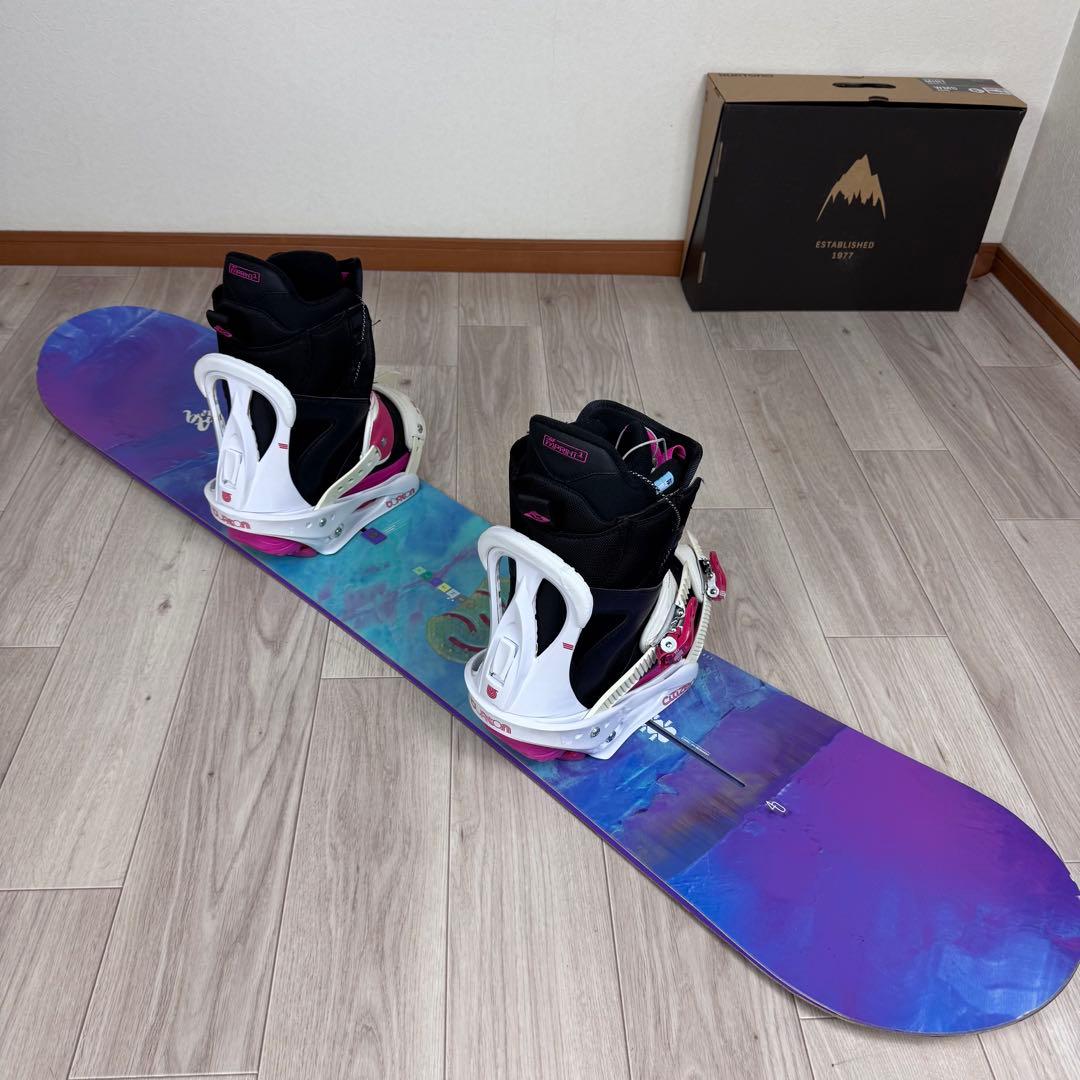 専用Burton FEATHER 140cm レディースセット