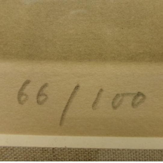 【真作】◆小磯良平『フランス人形』銅版画◆検）東郷青児 高塚省吾 宮永岳彦