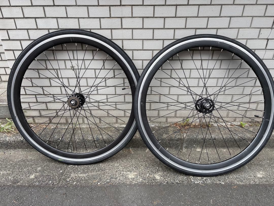 ピスト　ホイール　前後セット　700c