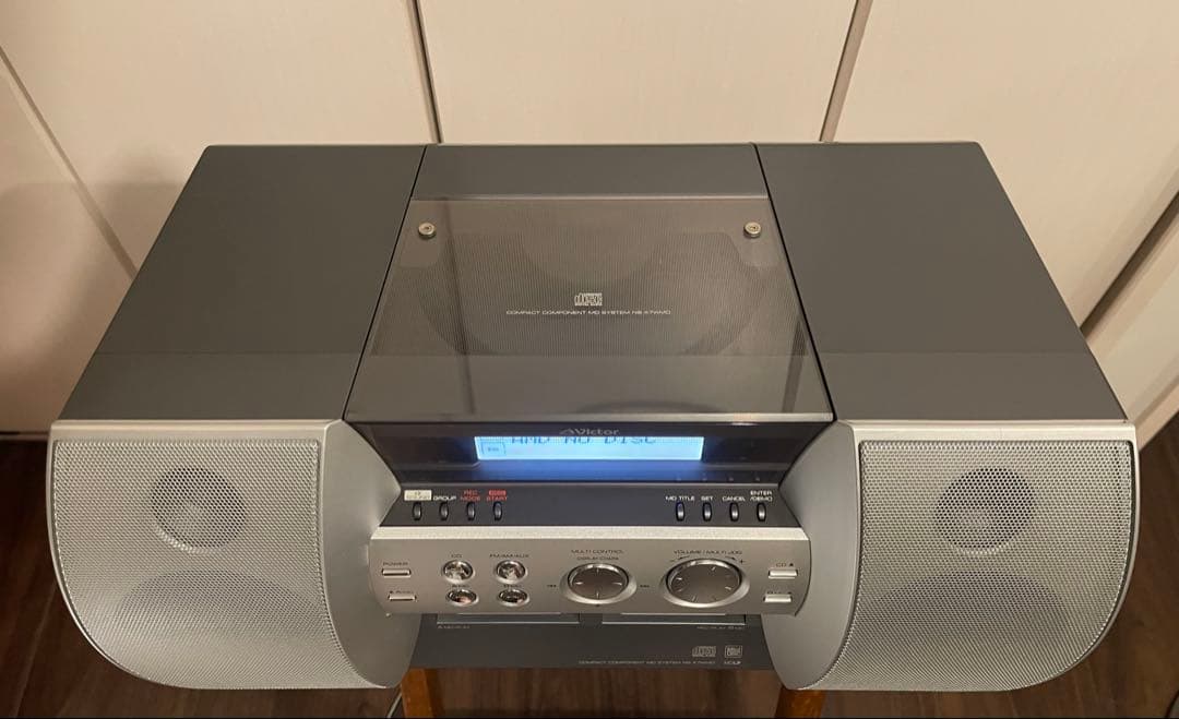 Victor NS X7WMD ラジカセ　CD MD
