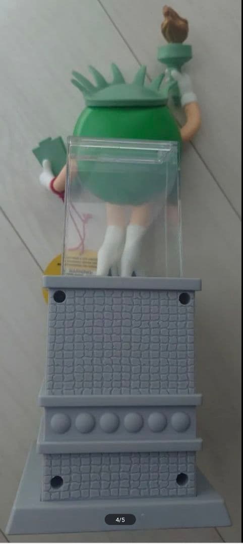 新品未使用/M&M Mr Liberty自由の女神/NY購入/チョコディスペンサ