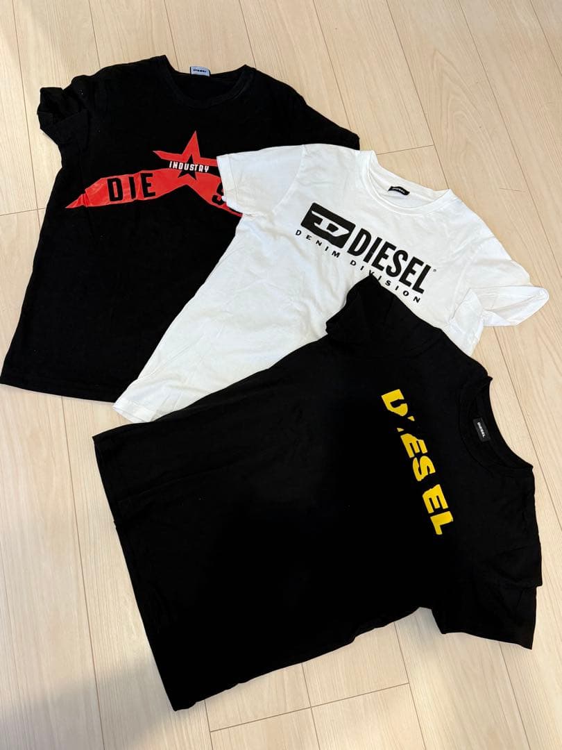 美品☆DIESEL Tシャツ 3枚セット☆キッズ160cm