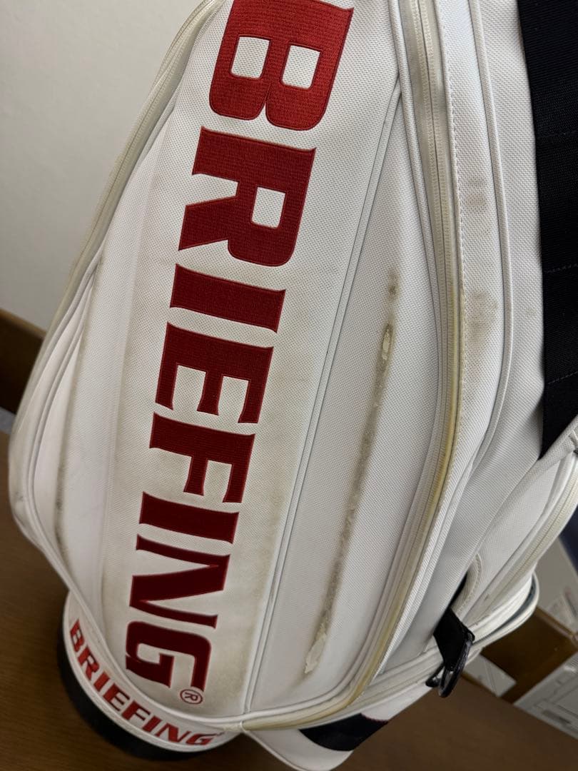 BRIEFING ゴルフバッグ・キャディバッグ ホワイト
