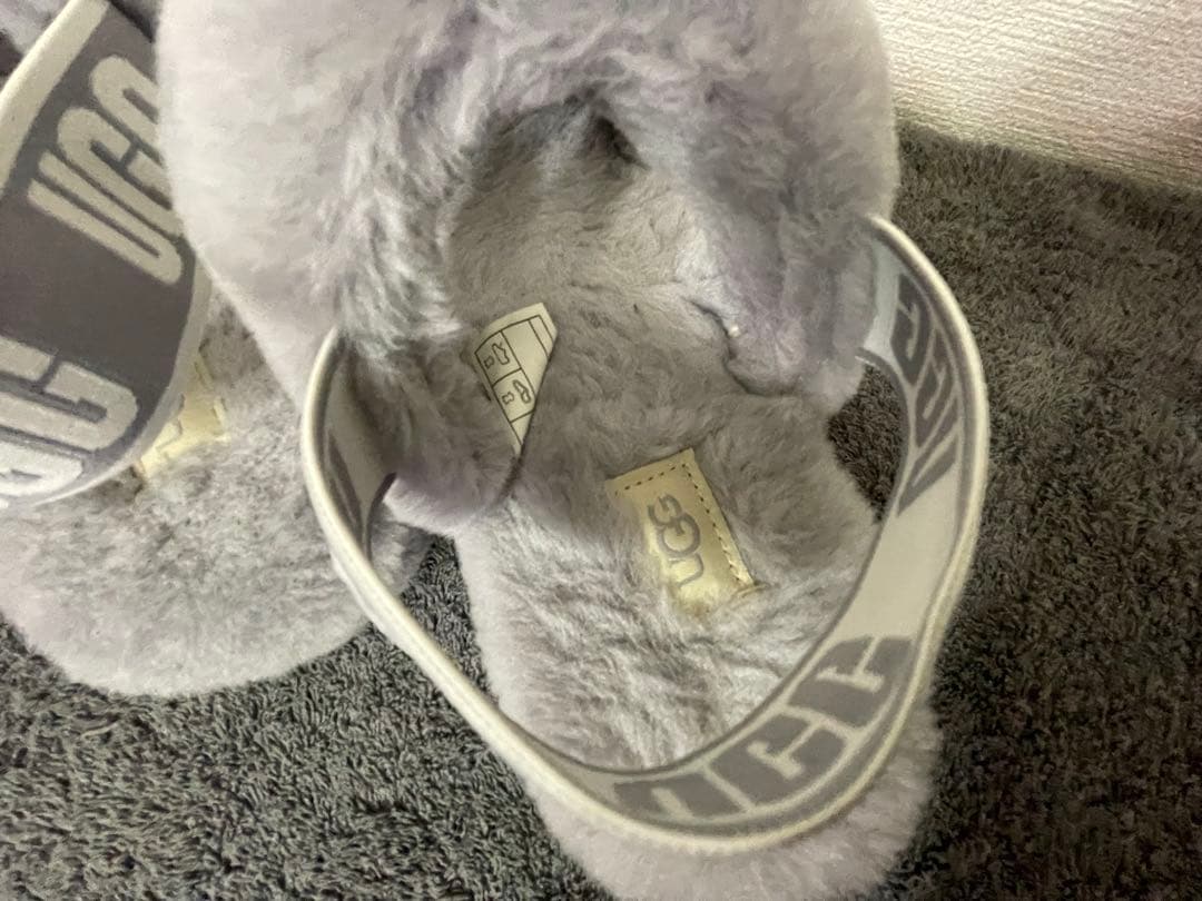 のん UGG アグ サンダル OH YEAH 2足セット黒/グレー