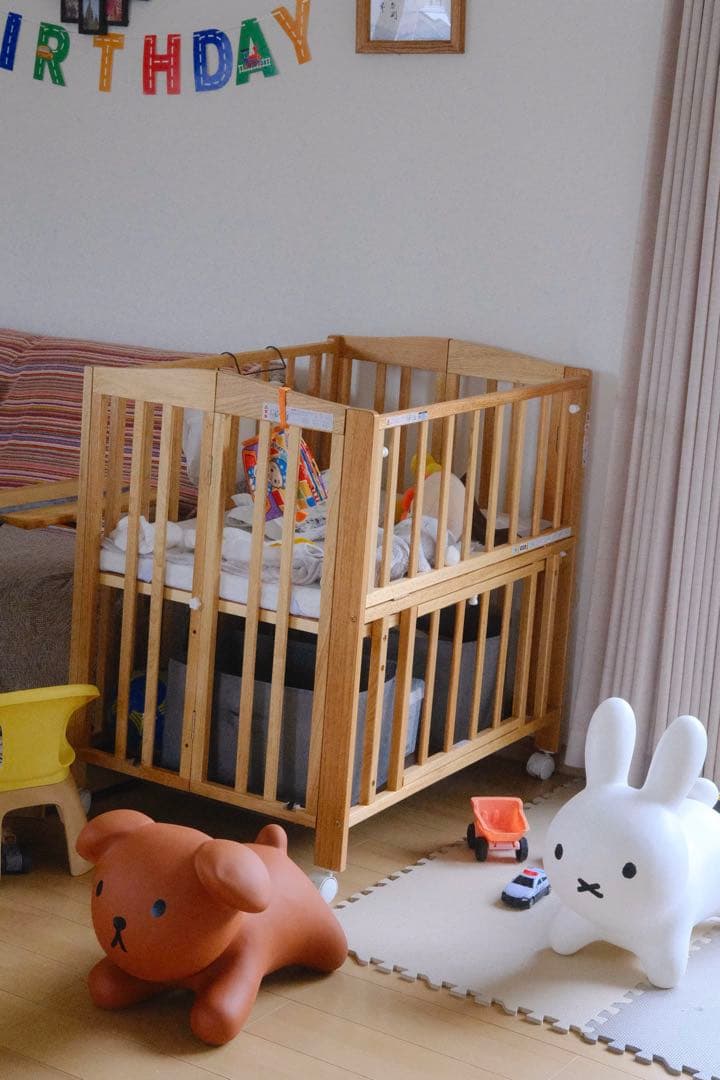 KATOJI ベビーベッド ミニサイズ 折りたたみ式 ★送料込み★ 説明書付き