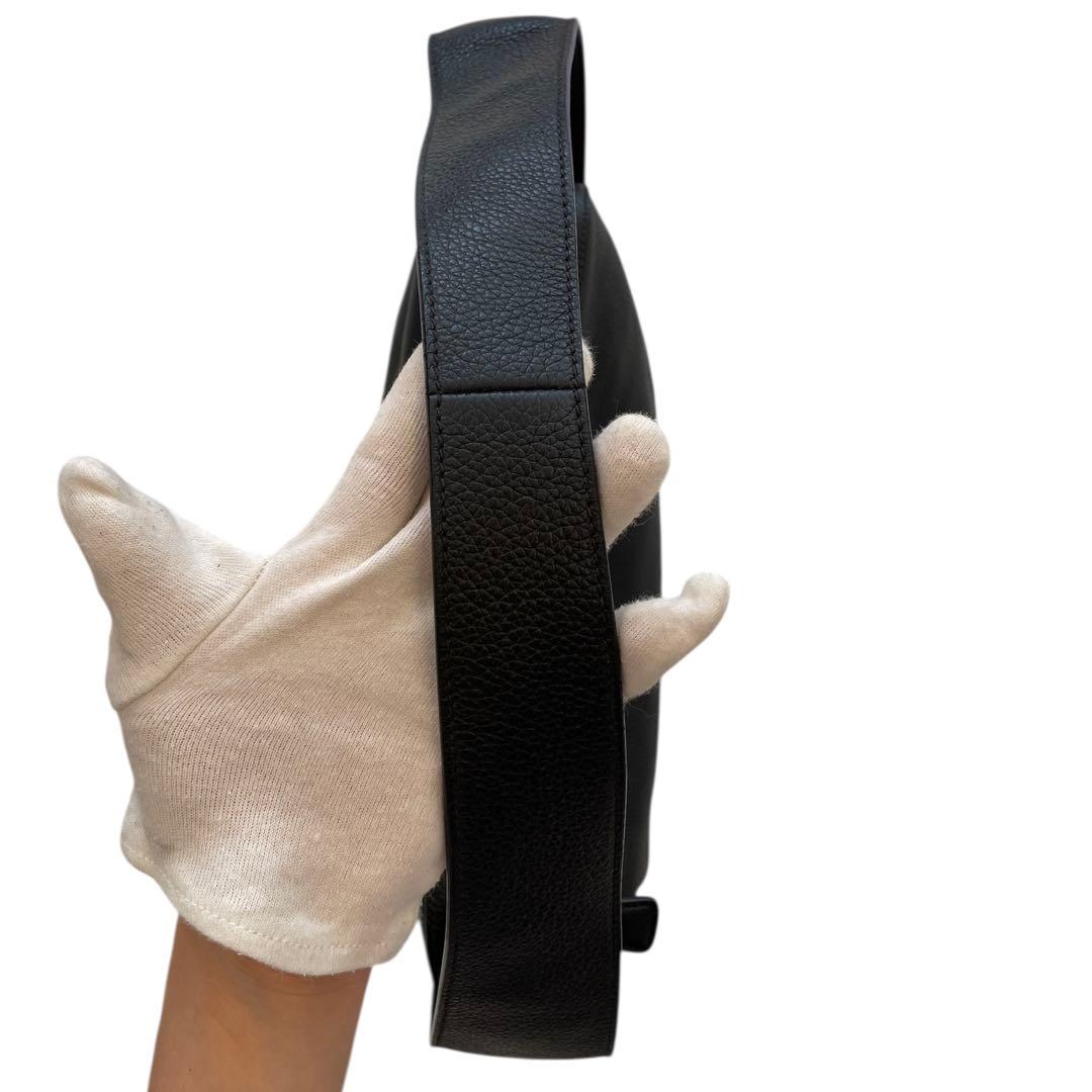 【未使用級】PRADA プラダ ショルダーバッグ レザー ブラック 黒